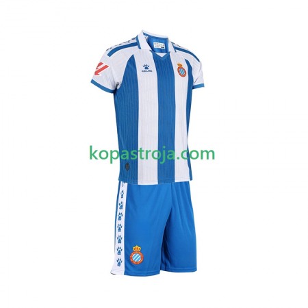 Billiga Fotbollströjor RCD Espanyol Barn Hemma tröja 2025/26 Kortärmad
